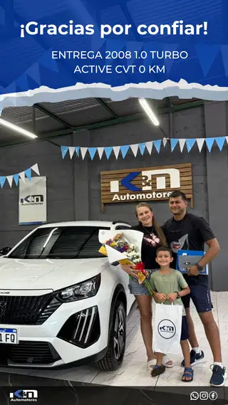 Entrega de 2008 ACTIVE 1.0 TURBO CVT 0 KM