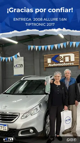 Entrega de 2008 ALLURE 1.6N TIPTRONIC 2017