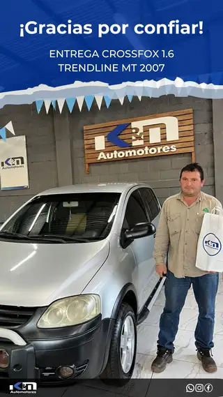 Entrega de CROSSFOX TRENDLINE 1.6N MT 2007