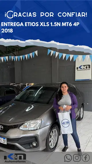 Entrega de ETIOS XLS 1.5N MT6 4P 2018