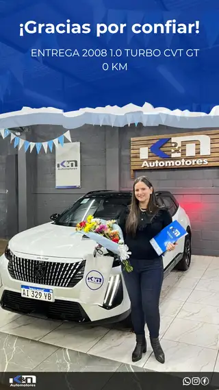 Entrega de 2008 GT 1.0 TURBO CVT 0 KM