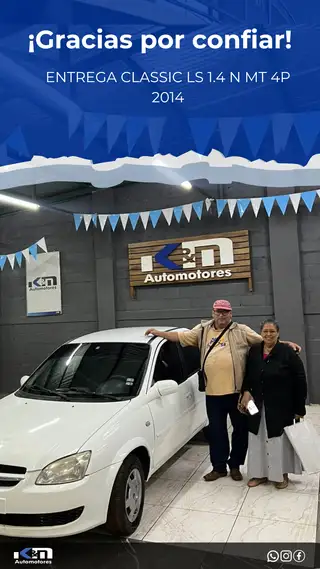 Entrega de CLASSIC LS 1.4 N MT 4P 2014