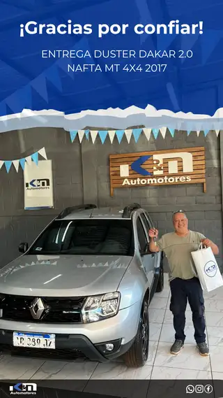 Entrega de DUSTER DAKAR 2.0 NAFTA MT 2017