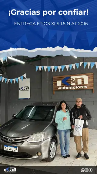 Entrega de ETIOS XLS 1.5 NAFTA AT 2016